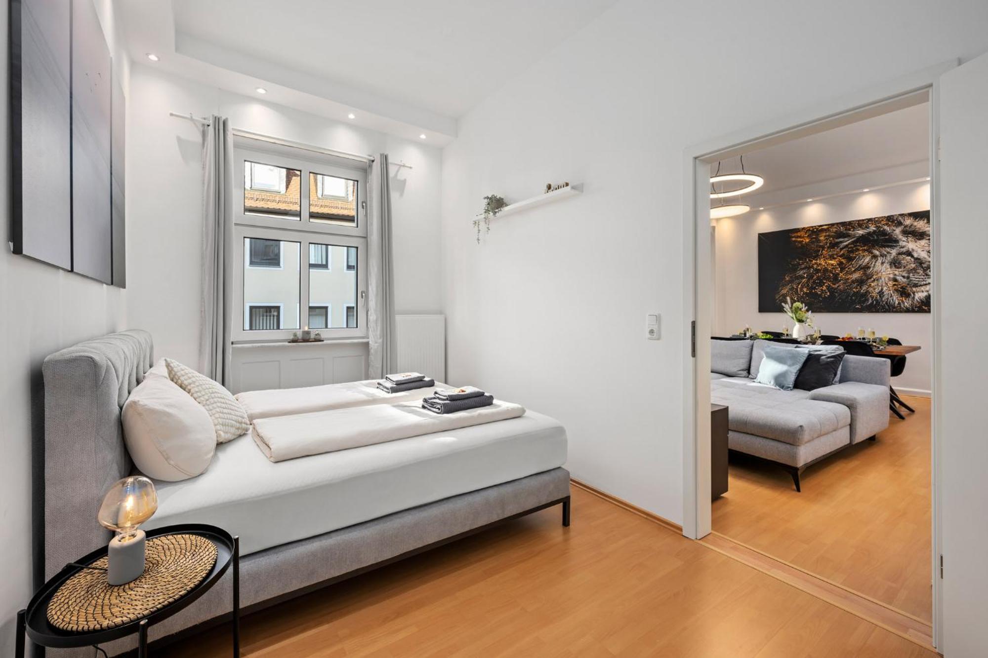 Ferienwohnung Blassdoerfer - Modernes Apartment In Bester Lage Und 93 Qm2 Bad Kissingen Luaran gambar