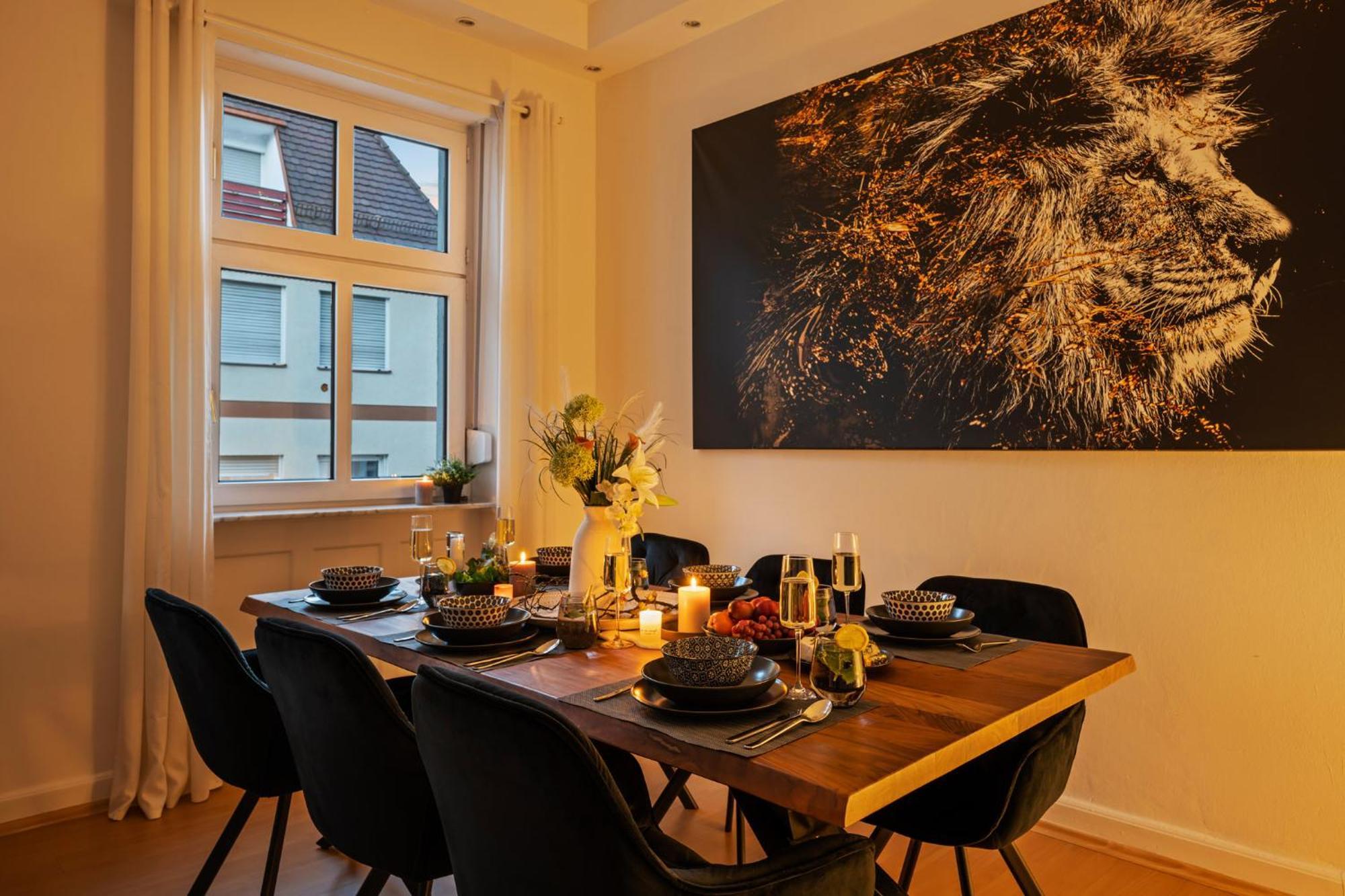 Ferienwohnung Blassdoerfer - Modernes Apartment In Bester Lage Und 93 Qm2 Bad Kissingen Luaran gambar